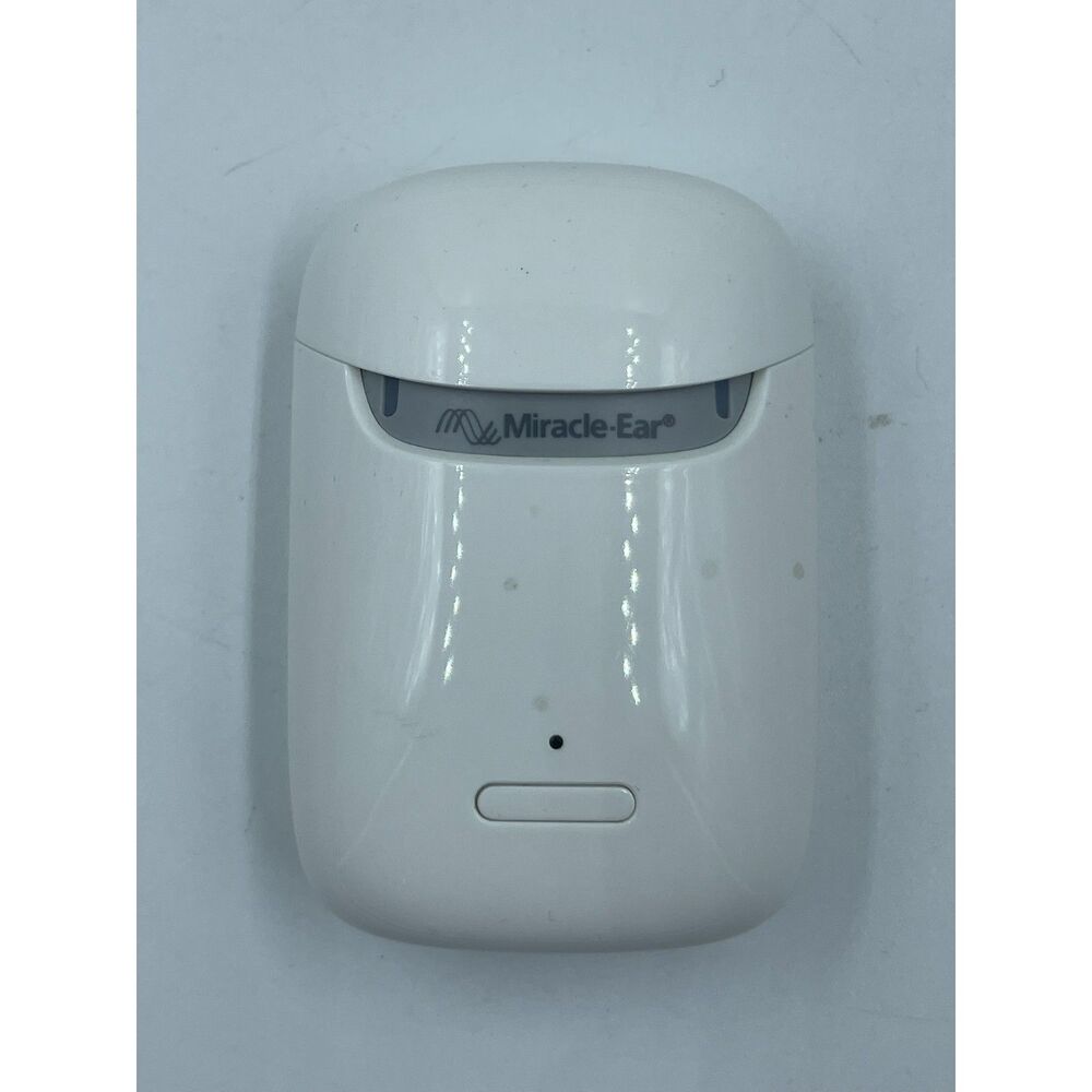 Genuine Miracle-Ear MECHARGE-RIC Hearing Aid Charging Case Portable Cradle Used